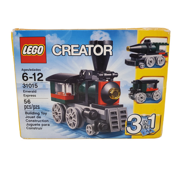 Lego Other - Vintage Lego Creator Emerald Express Train 31015 Lego Canon STEM Toys